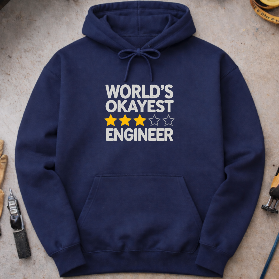 World’s Okayest Engineer Hoodie
