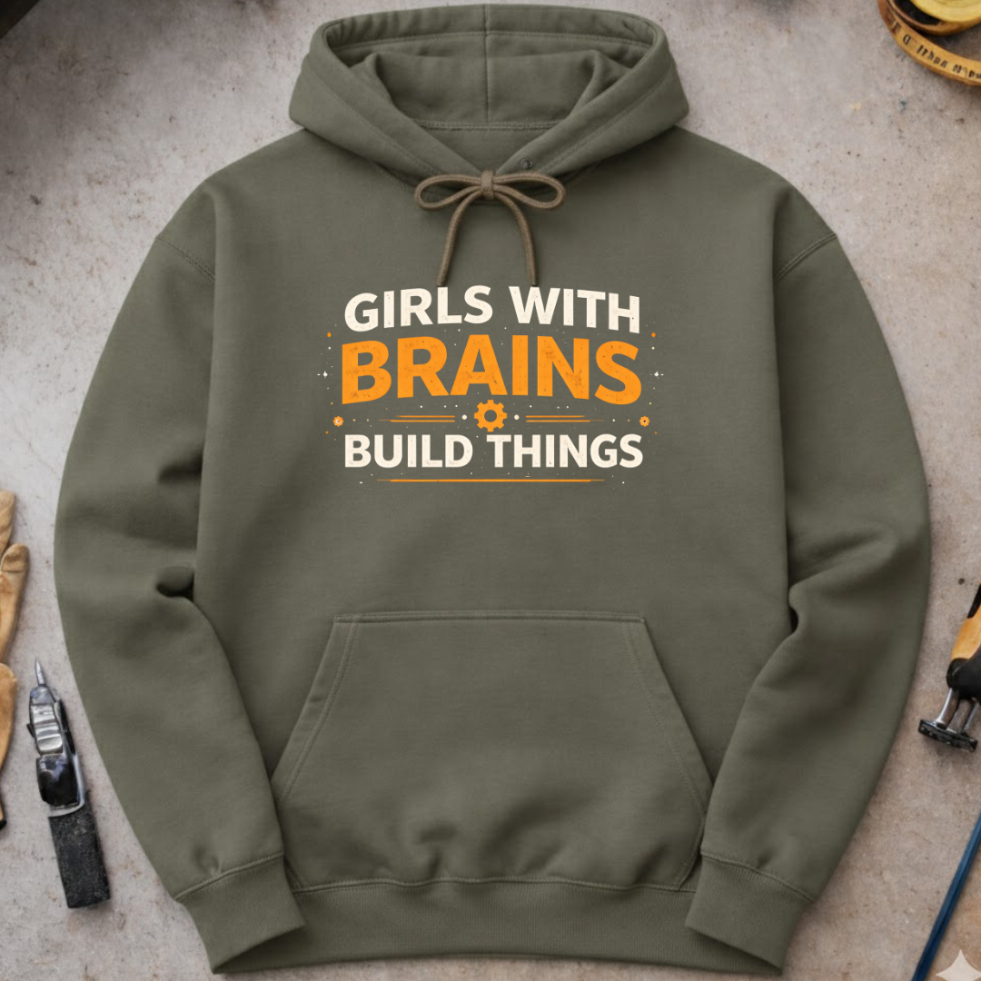 Girls with Brains Build Hoodie