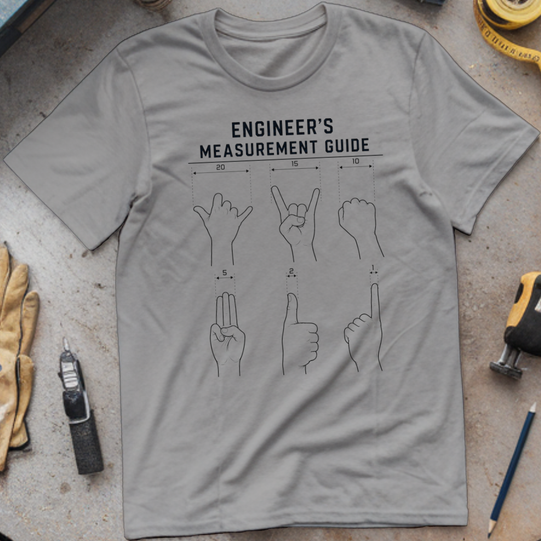 Engineer's Measurement Guide T-shirt