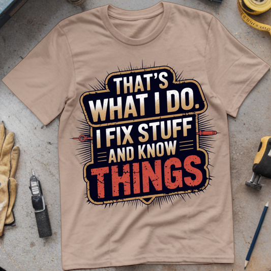 That’s What I Do: I Fix Stuff and Know Things