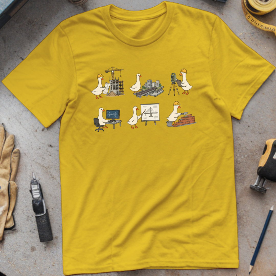 Silly Goose Civil Engineer T-shirt