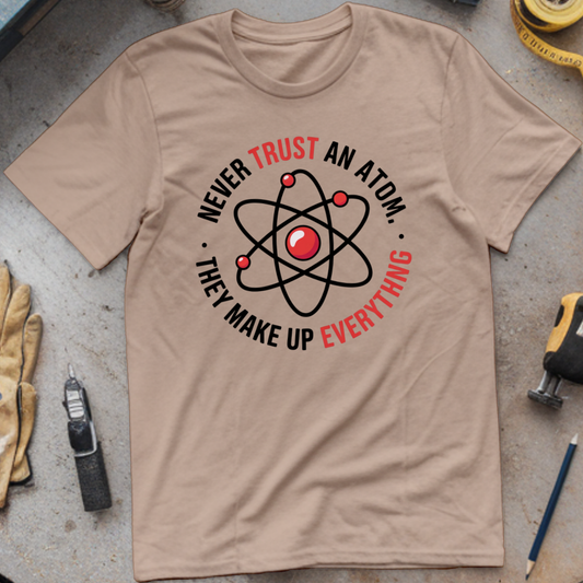 Never trust an atom