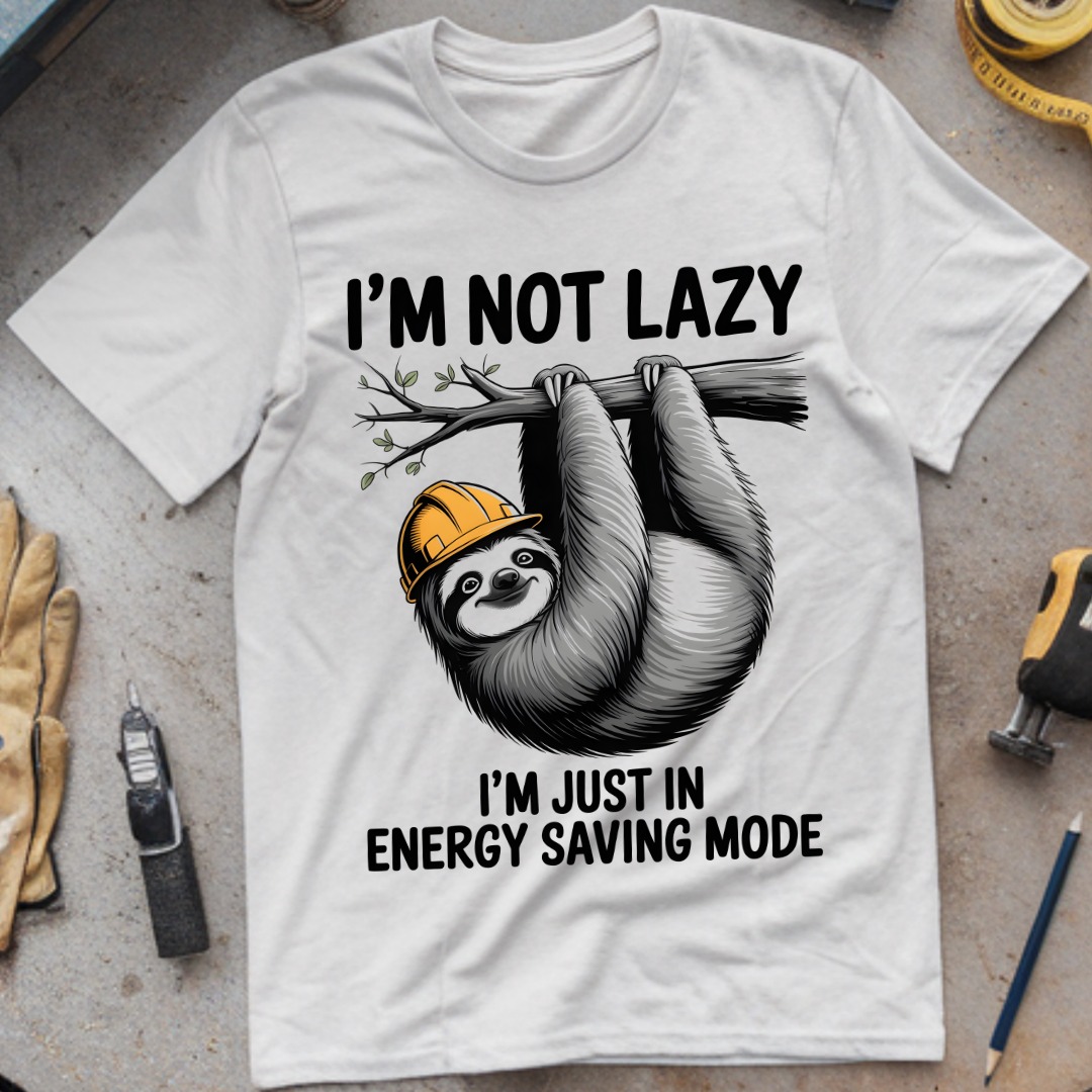 I’m not lazy, I’m just in energy-saving mode