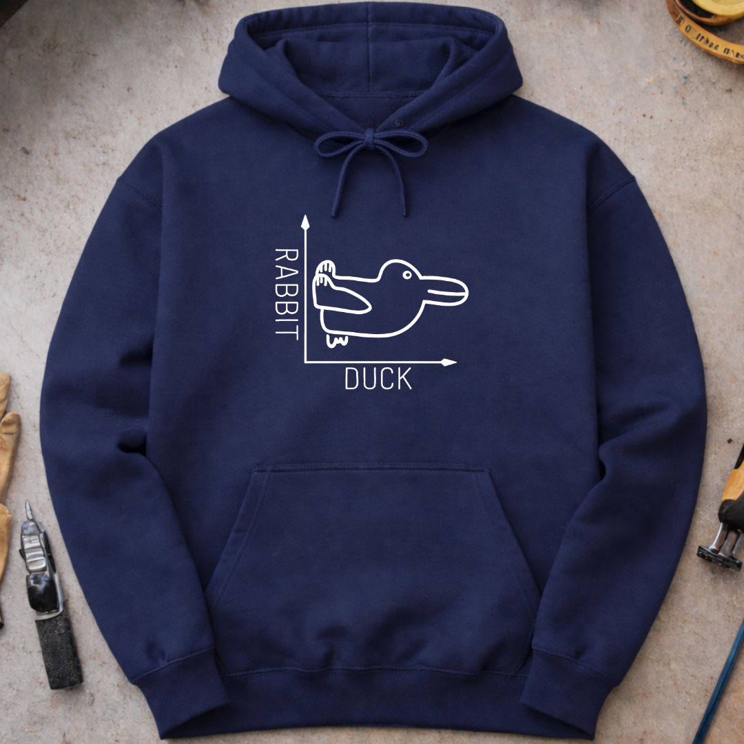 Rabbit or Duck Hoodie