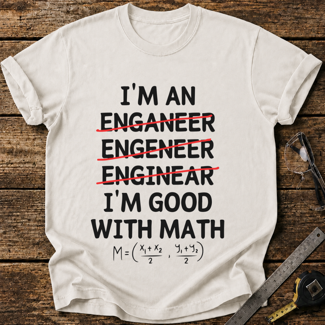 I'm Good with Math T-shirt