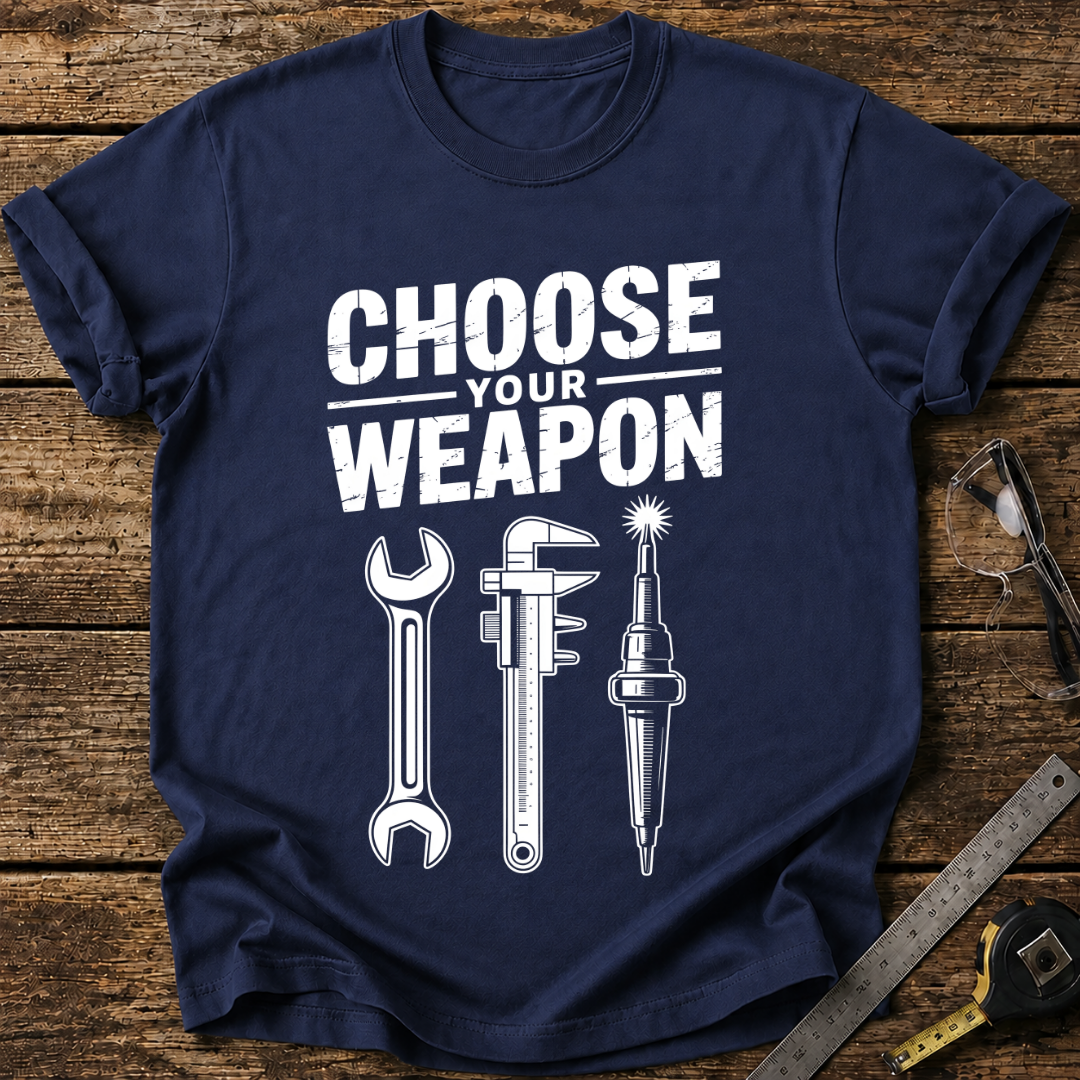 Choose your weapon T-shirt