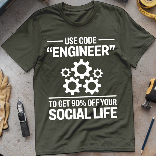 Use code ENGINEER to get 90% off your social life