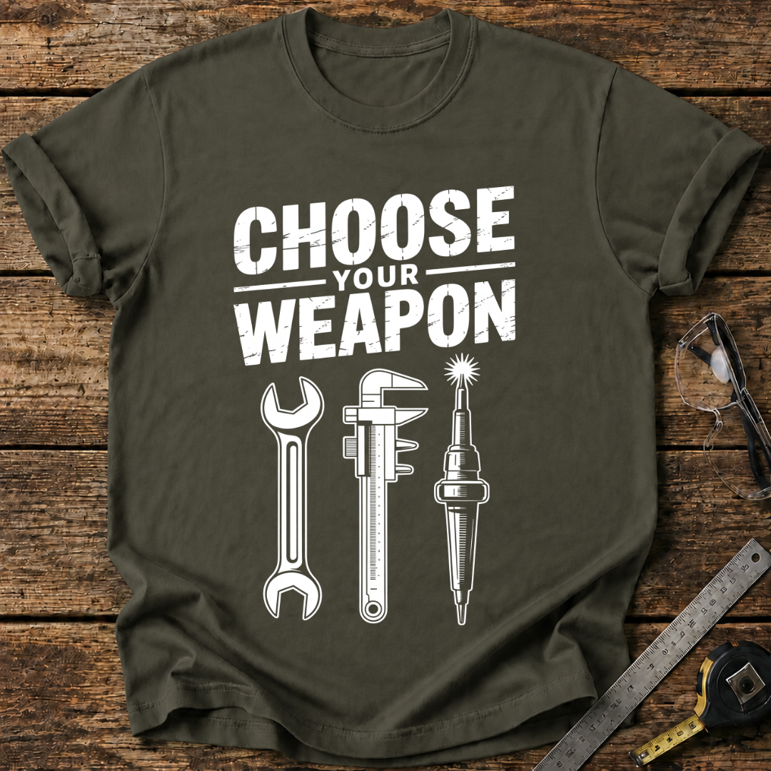 Choose your weapon T-shirt