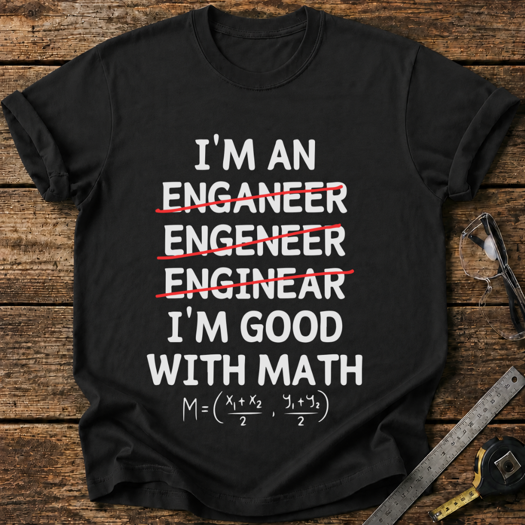 I'm Good with Math T-shirt