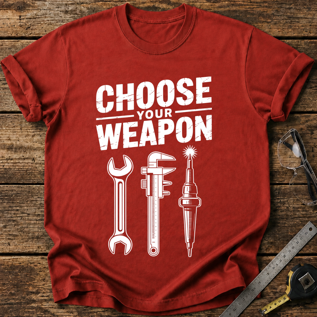 Choose your weapon T-shirt