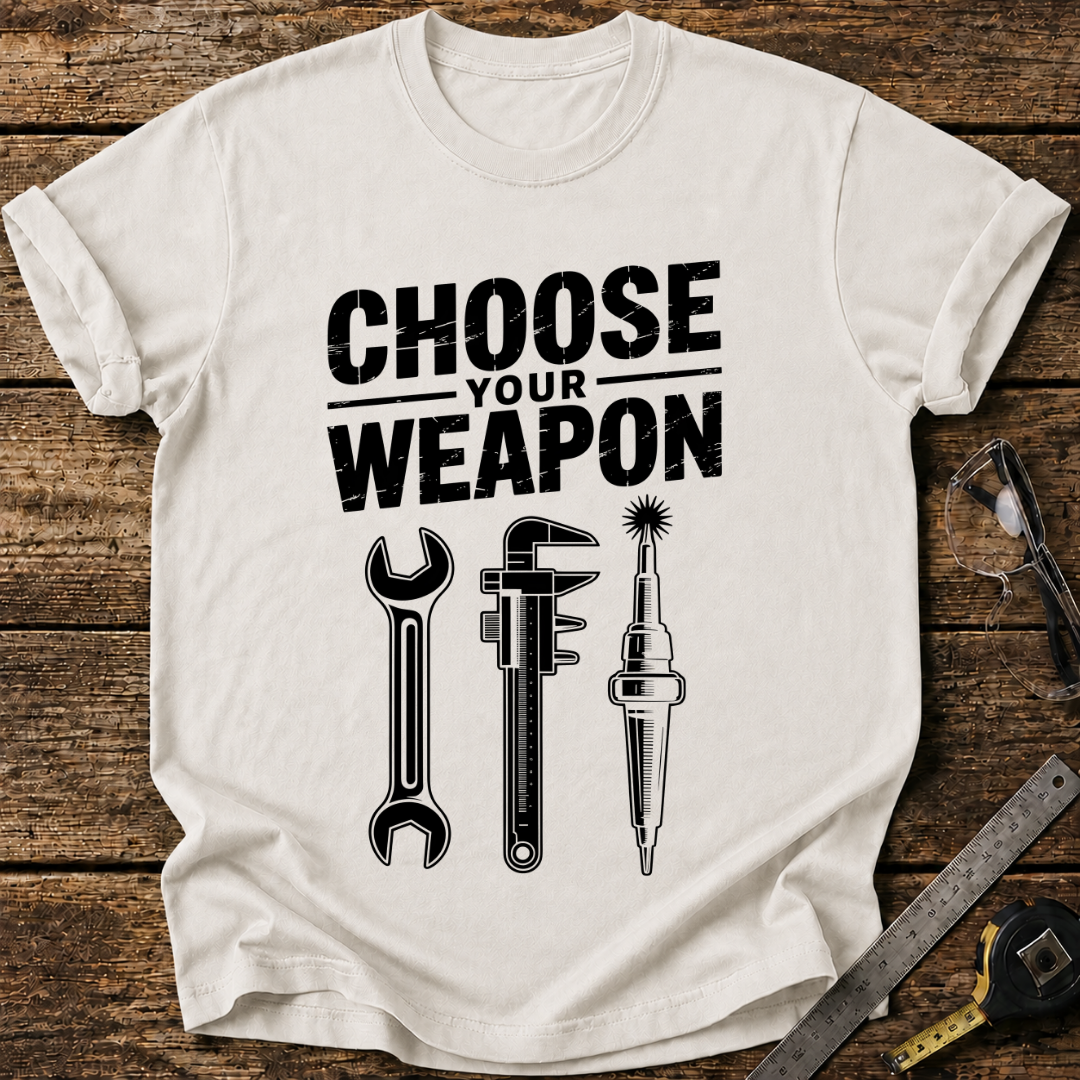 Choose your weapon T-shirt