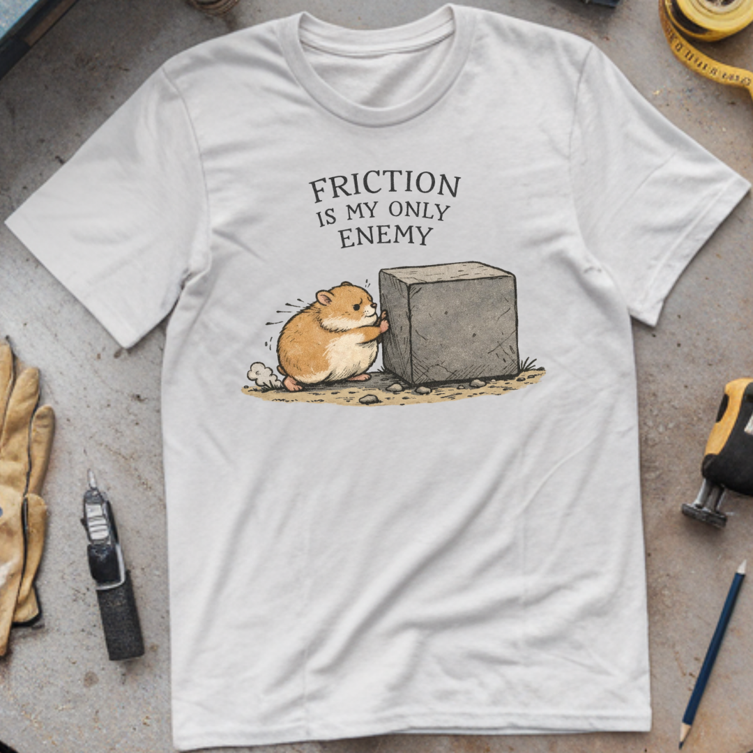 Friction is My Only Enemy T-shirt