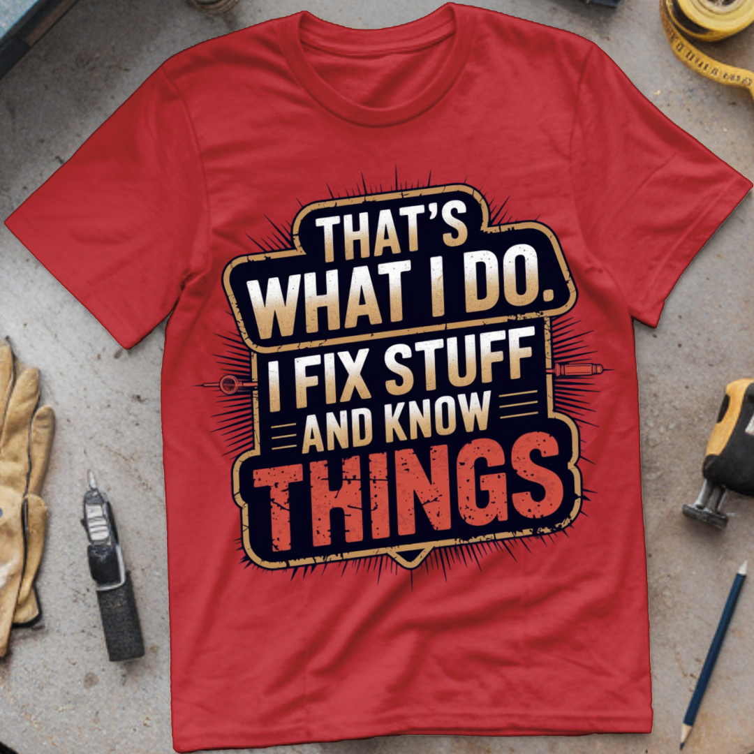 That’s What I Do: I Fix Stuff and Know Things