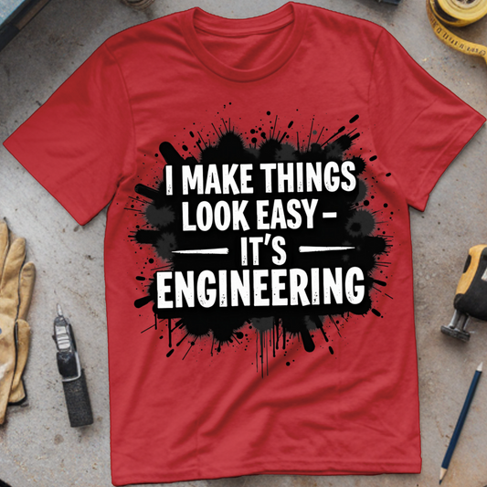 I Make Things Look Easy: It’s Engineering