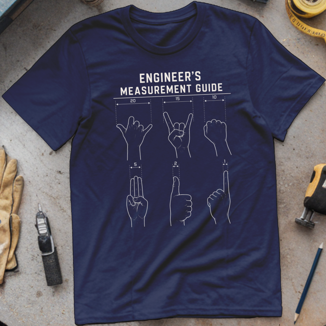 Engineer's Measurement Guide T-shirt
