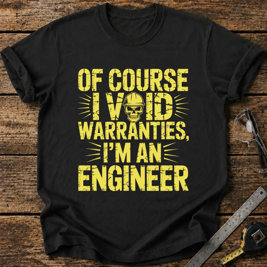 Of Course I Void Warranties T-shirt