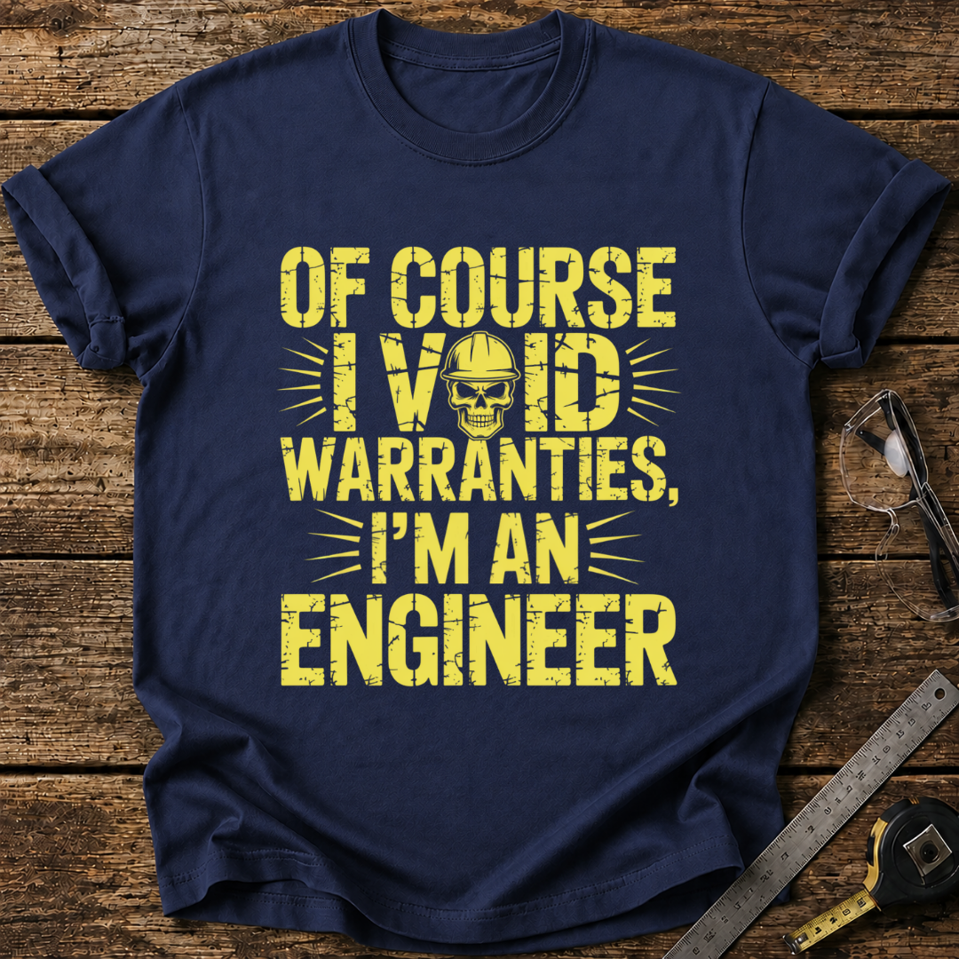 Of Course I Void Warranties T-shirt