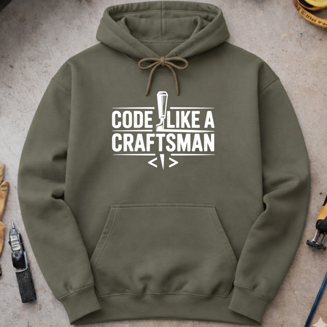 Code Like a Craftsman Hoodie