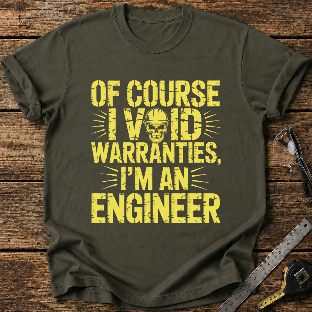 Of Course I Void Warranties T-shirt