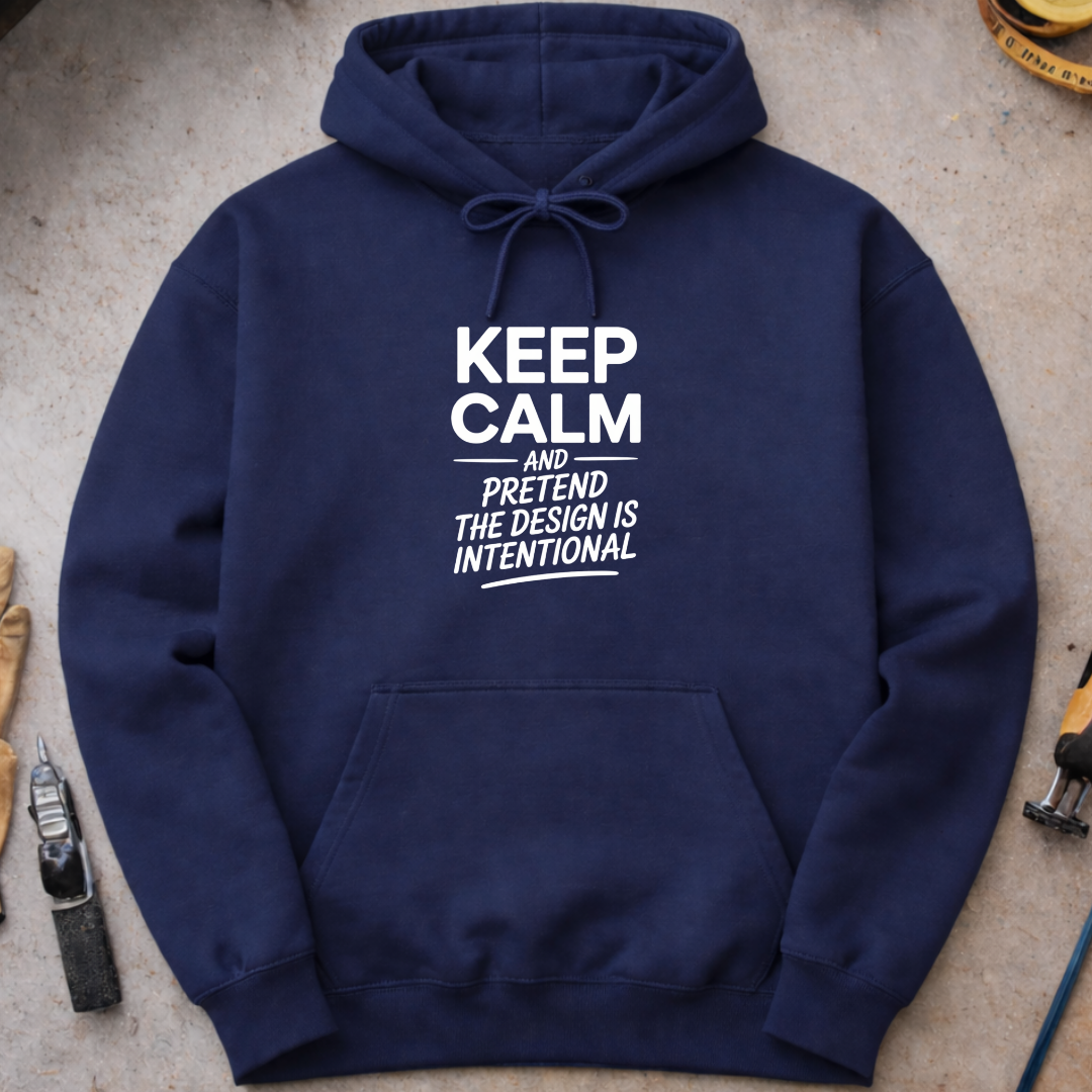Keep Calm and Pretend Hoodie