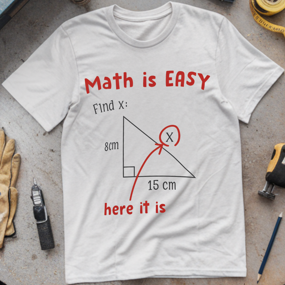 Math Is Easy – Find X, There It Is