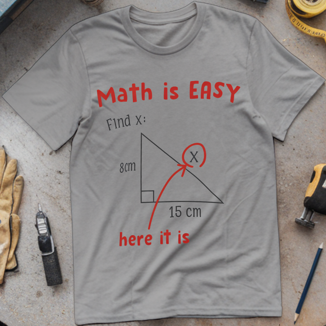 Math Is Easy – Find X, There It Is