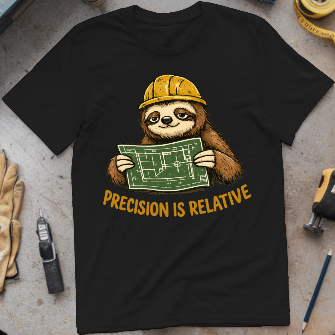 Precision is Relative T-shirt
