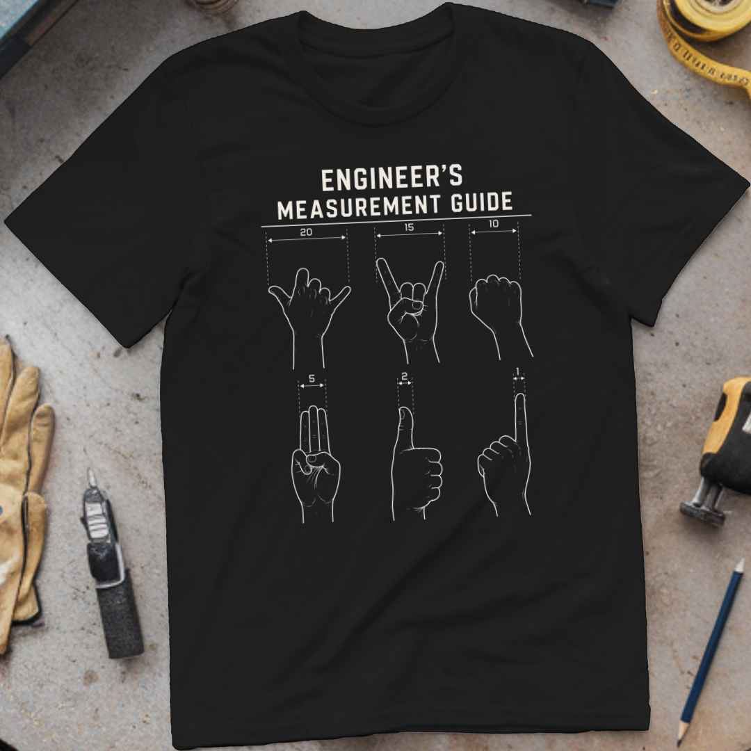 Engineer's Measurement Guide T-shirt