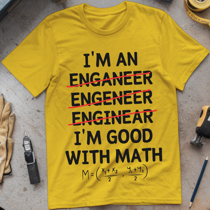 I'm an Enganeer, Engeneer, Enginear, I'm Good with Math
