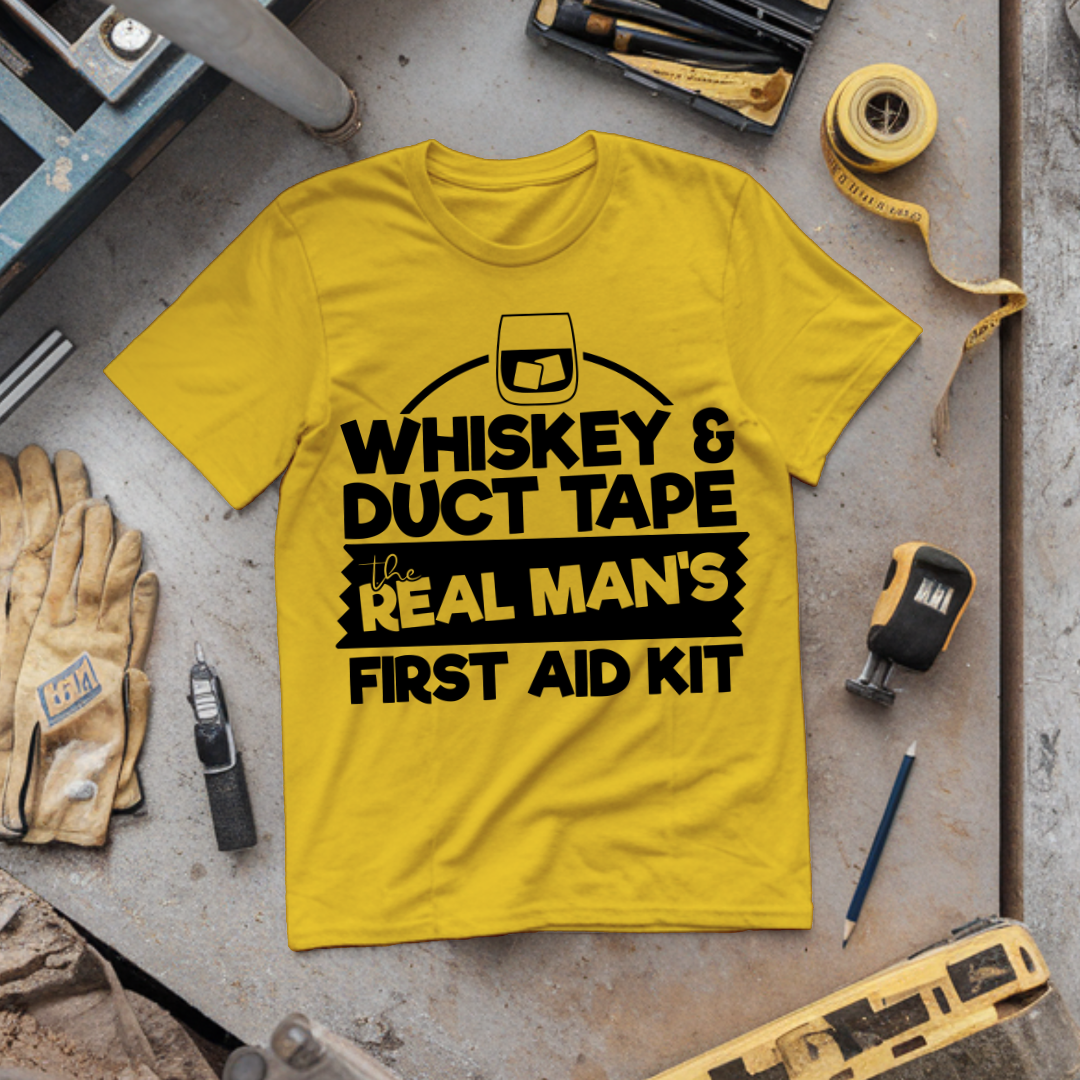 Whiskey & Duct Tape: The Real Man's First Aid Kit