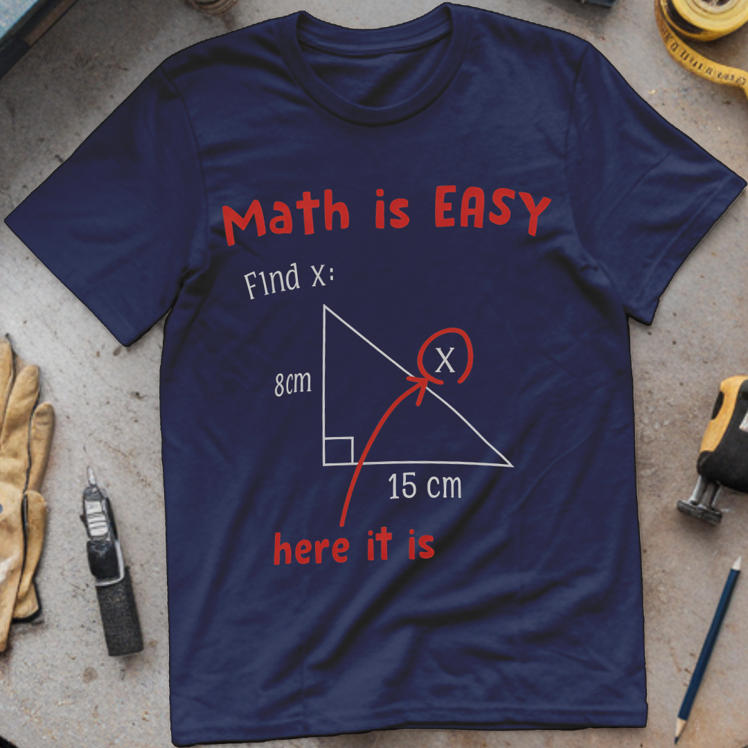 Math Is Easy – Find X, There It Is