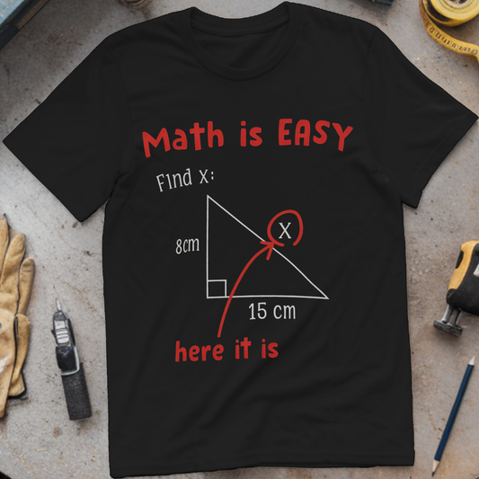 Math Is Easy – Find X, There It Is