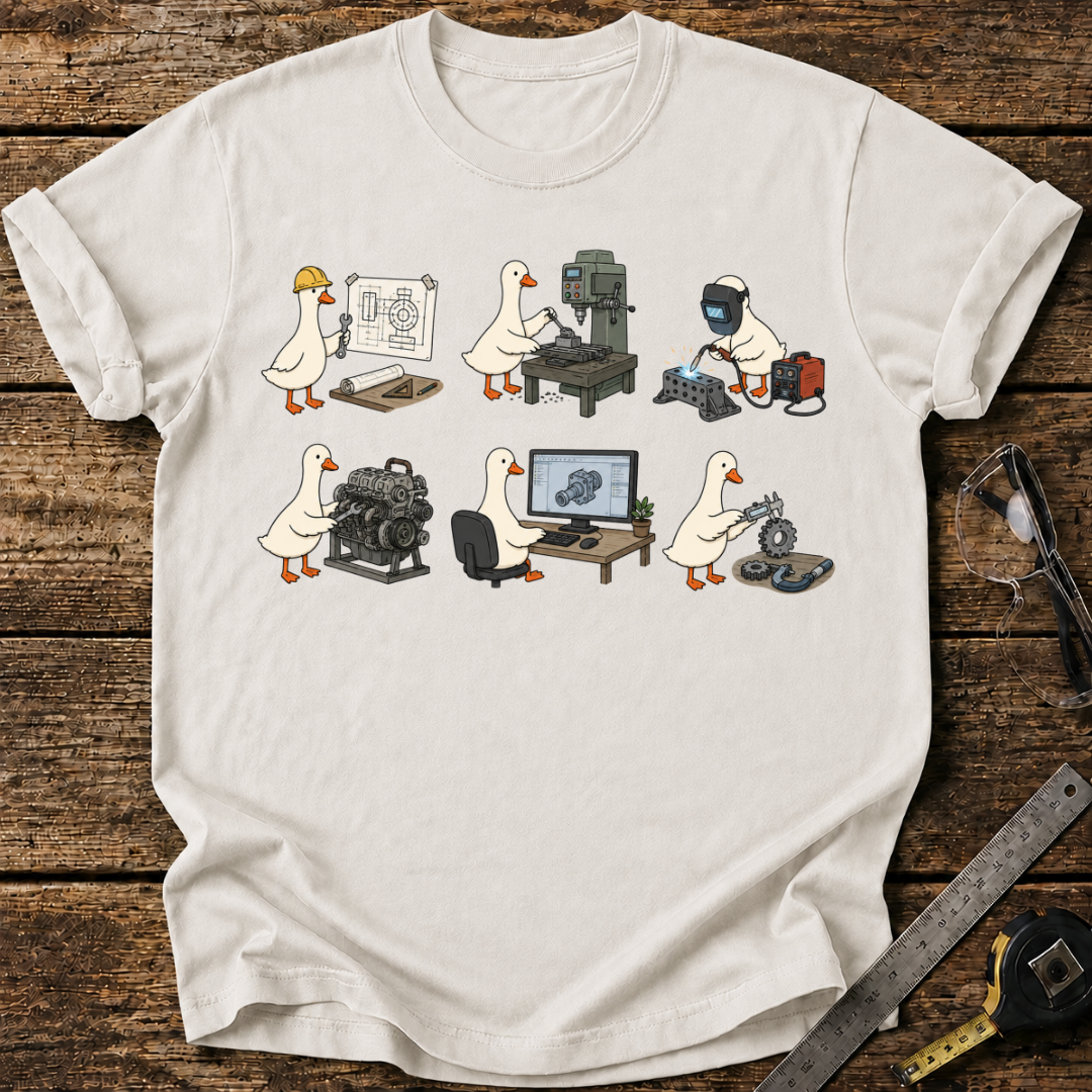 Silly Goose Mechanical Engineer T-shirt