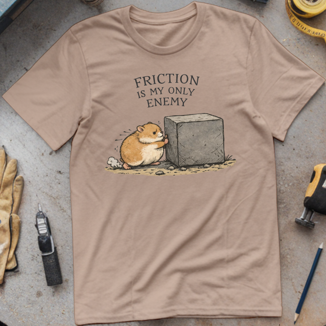 Friction is My Only Enemy T-shirt