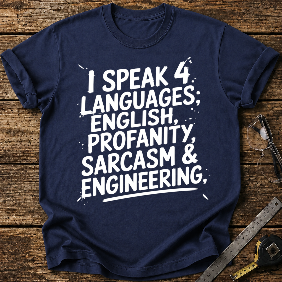 I Speak 4 Languages T-shirt