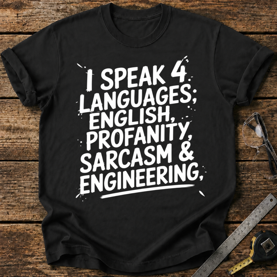 I Speak 4 Languages T-shirt