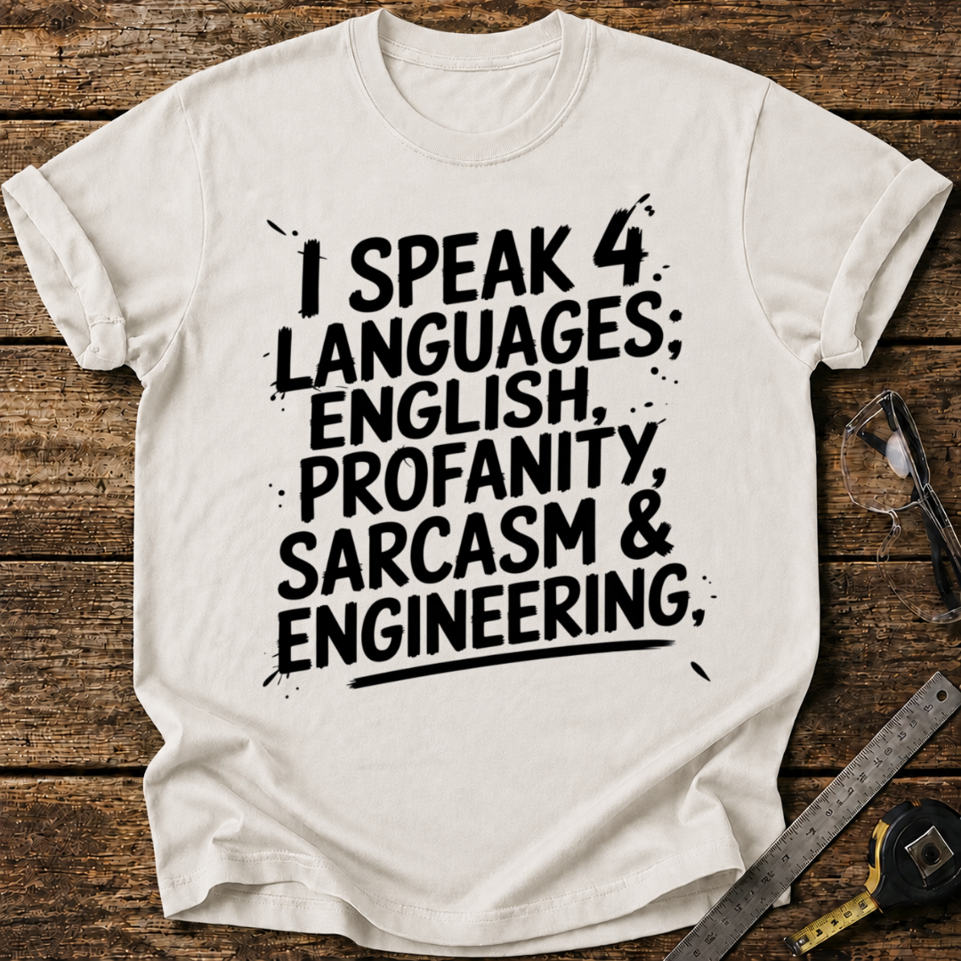 I Speak 4 Languages T-shirt