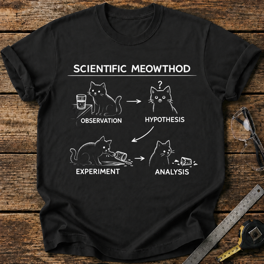 Scientific Meowthod T-shirt