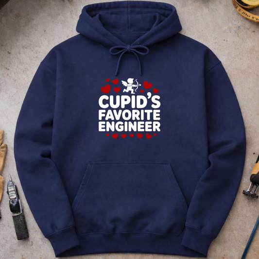 Cupid's favorite engineer Hoodie