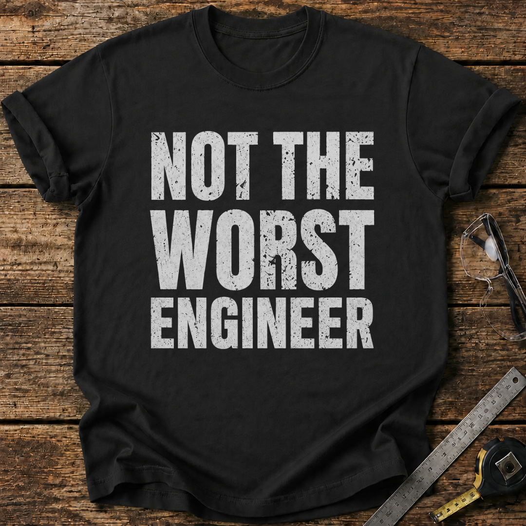 Not the Worst Engineer T-shirt