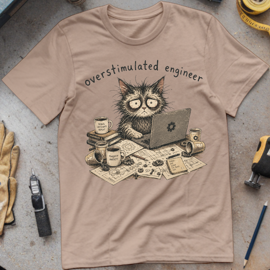Overstimulated Engineer T-shirt