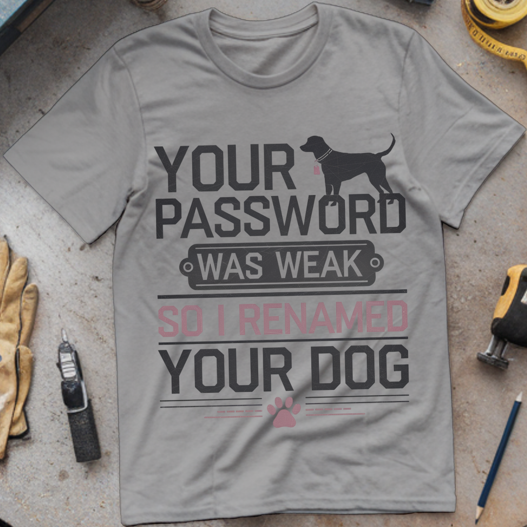 Your Password Was Weak, So I Renamed Your Dog