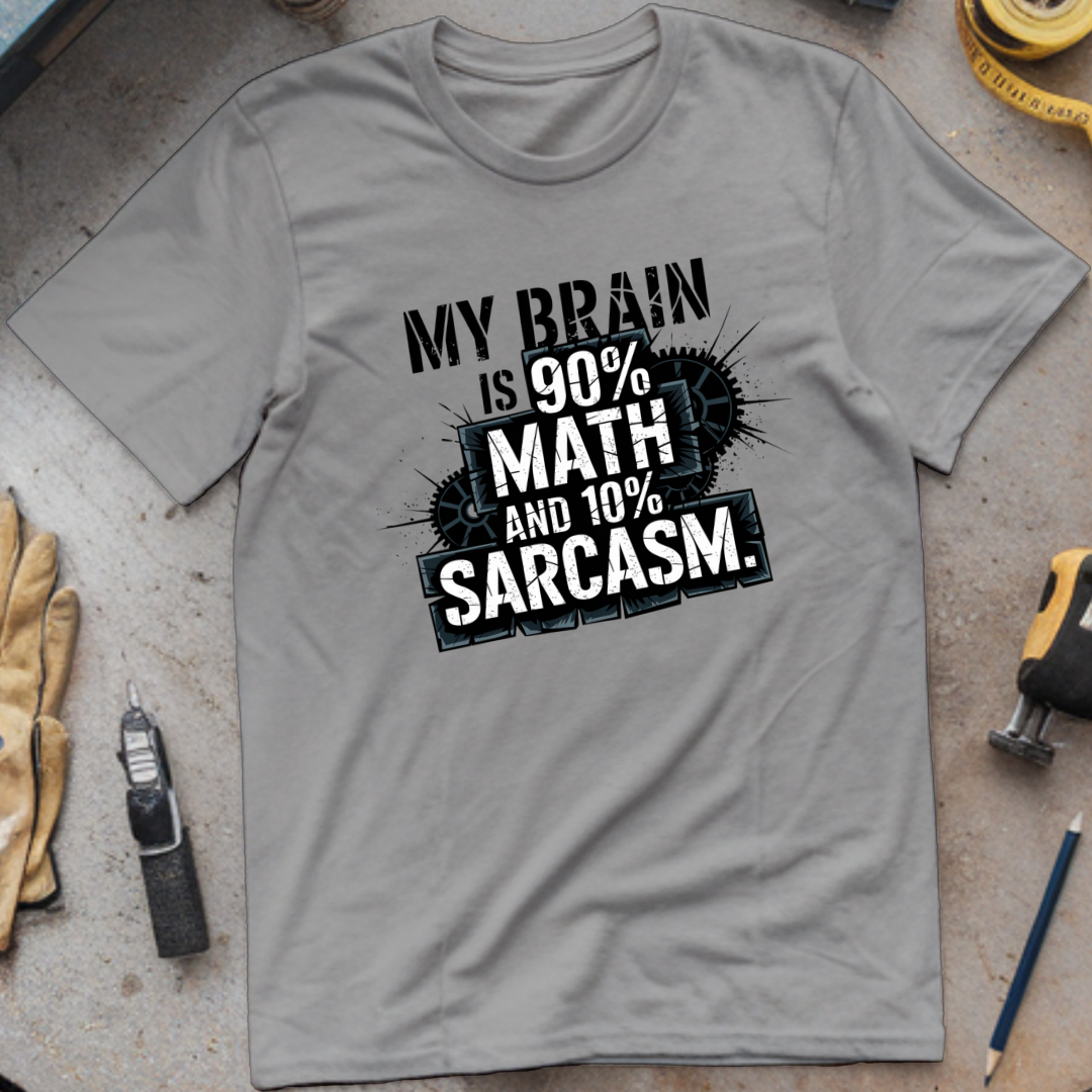 My Brain is 90% math