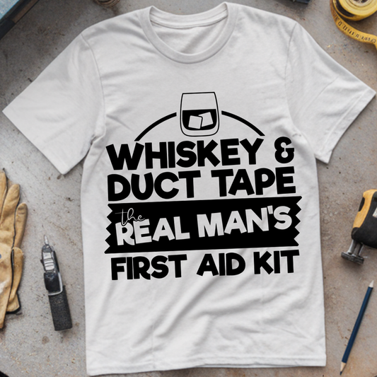 Whiskey & Duct Tape: The Real Man's First Aid Kit