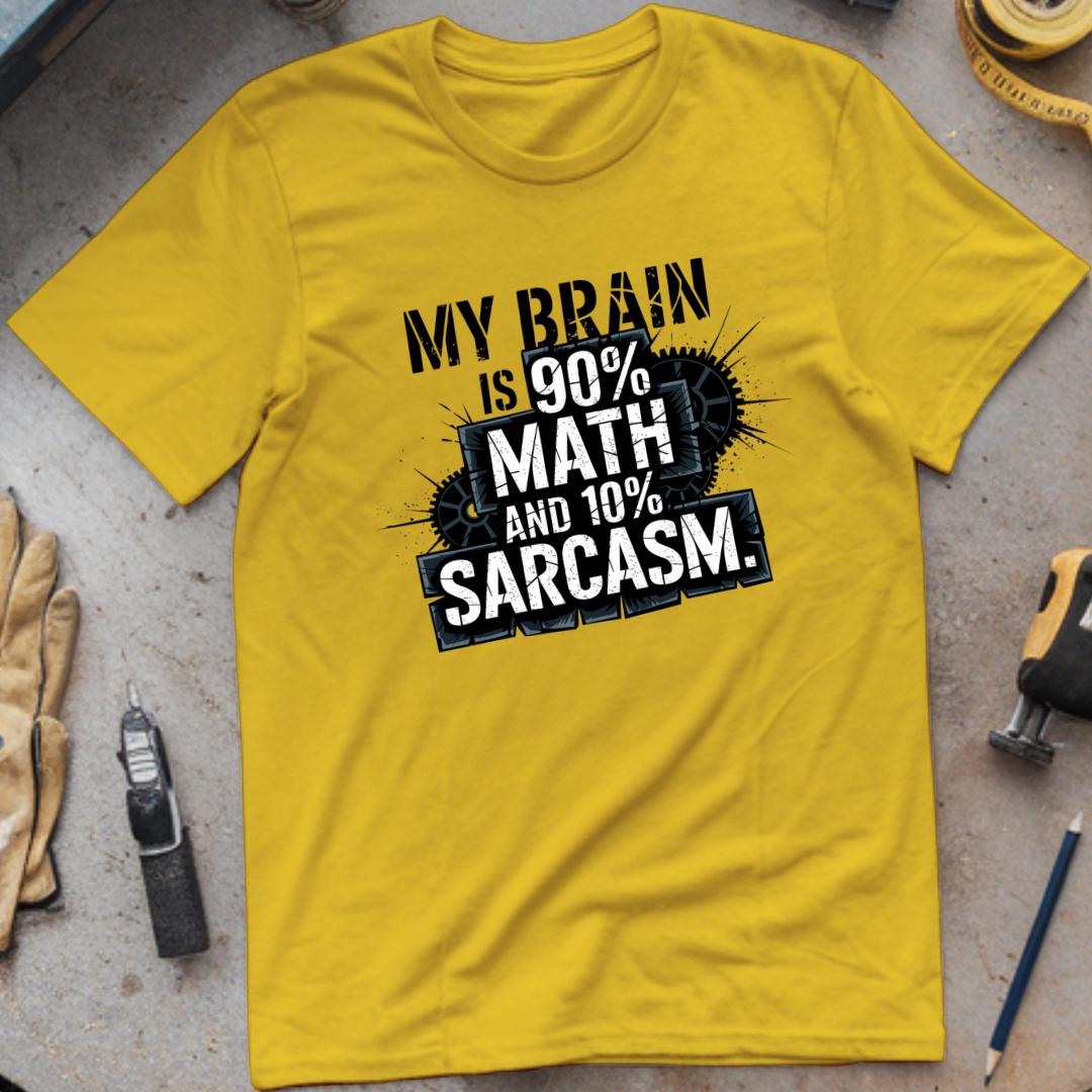 My Brain is 90% math
