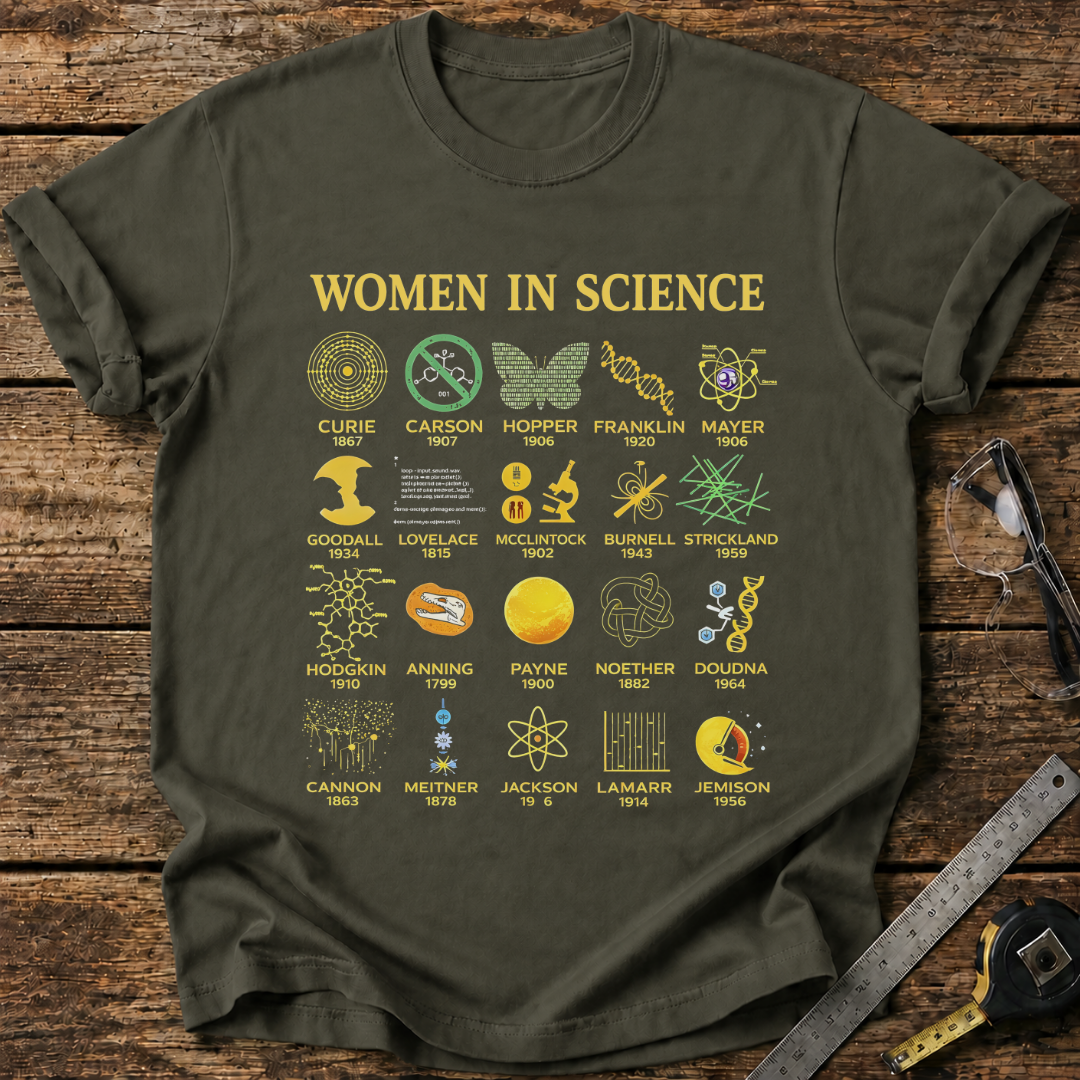 Women in Science T-shirt