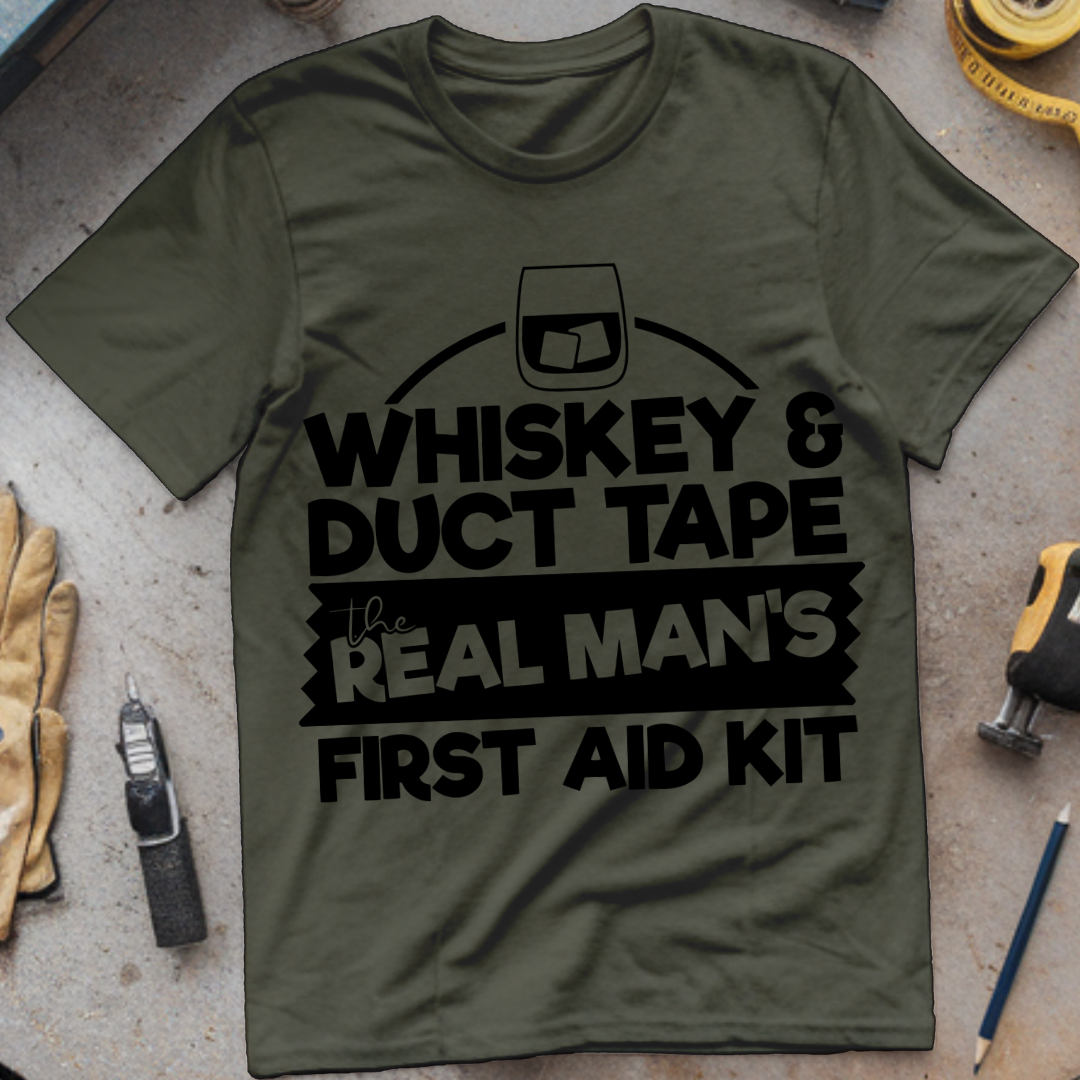 Whiskey & Duct Tape: The Real Man's First Aid Kit