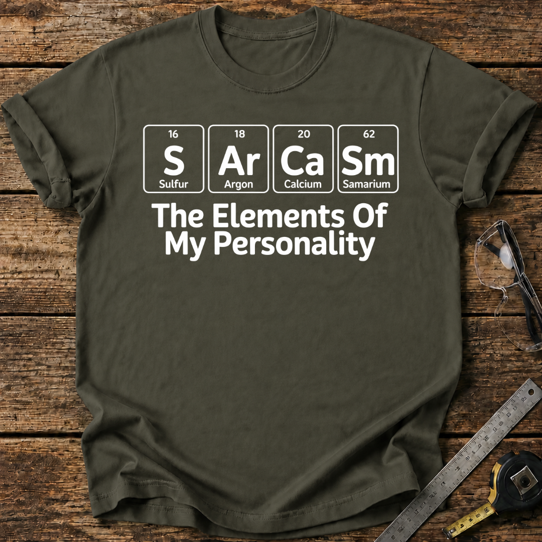 The Elements of My Personality T-shirt