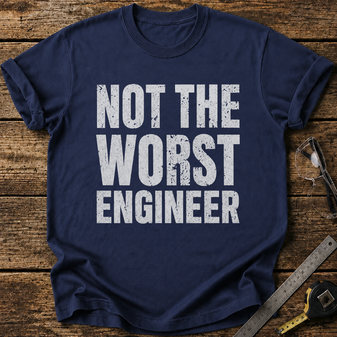 Not the Worst Engineer T-shirt