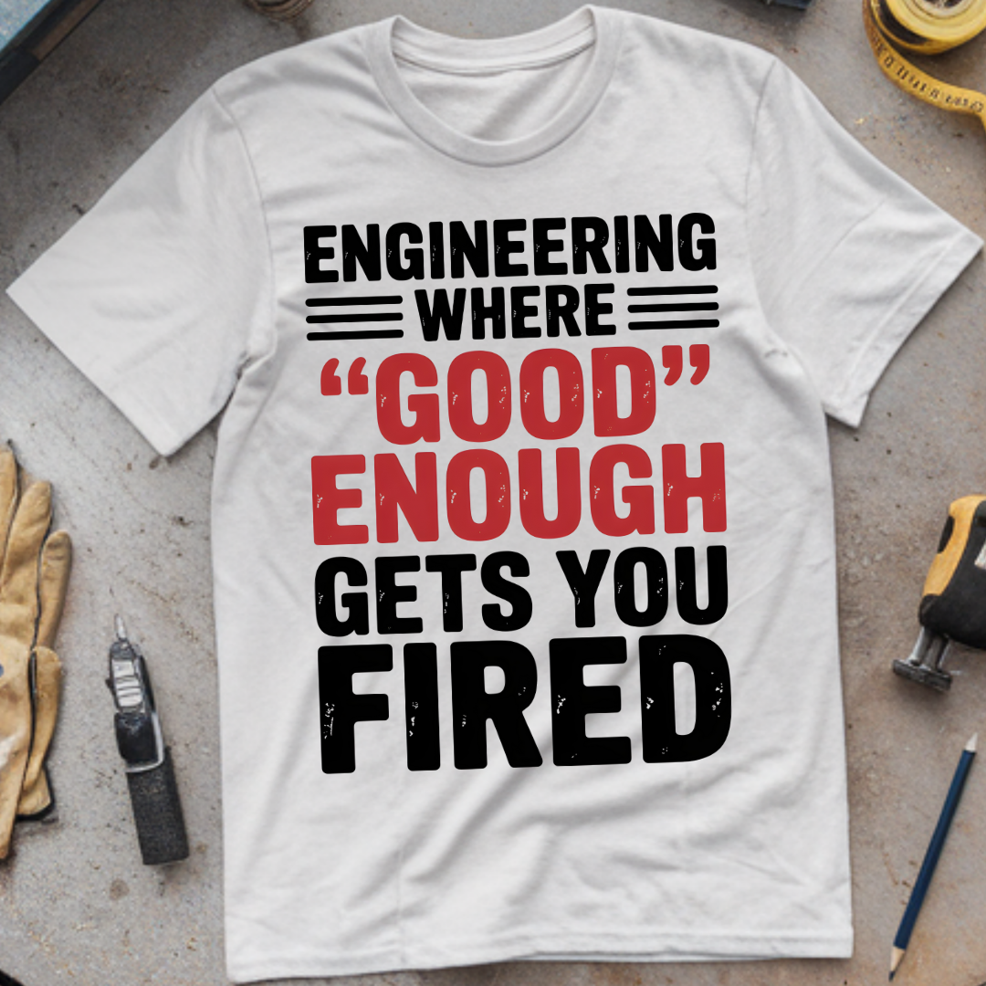 Engineering – Where Good Enough Gets You Fired